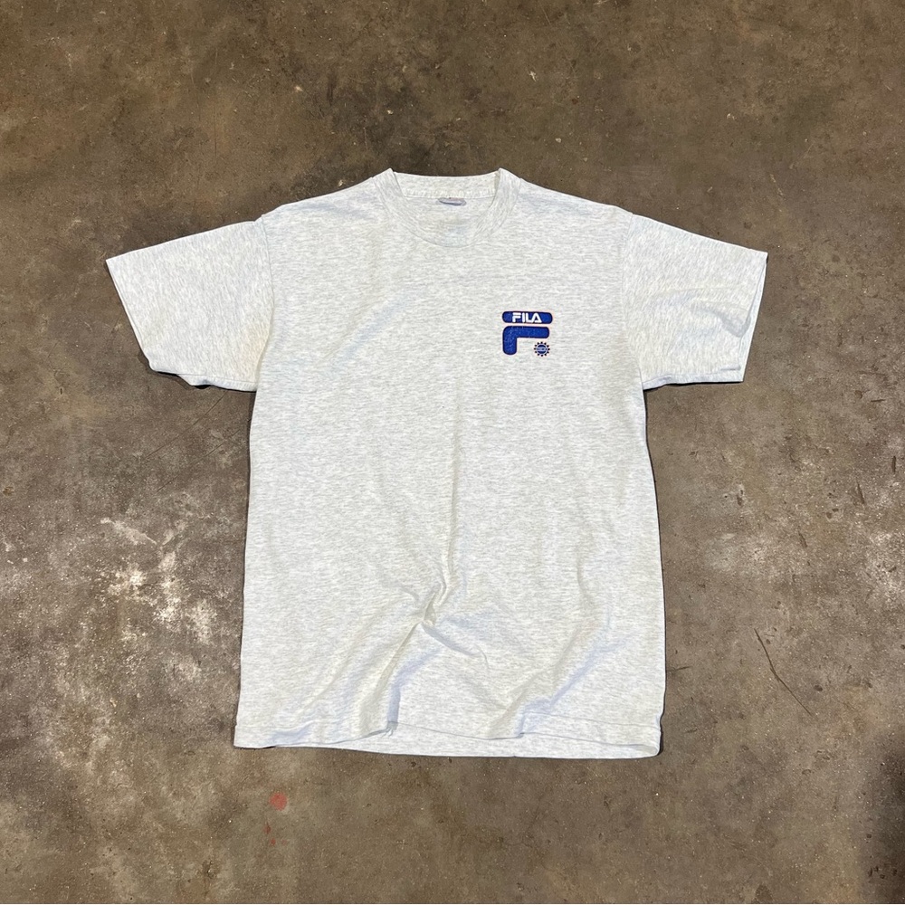 Vintage Fila Basic Chest Logo Tee